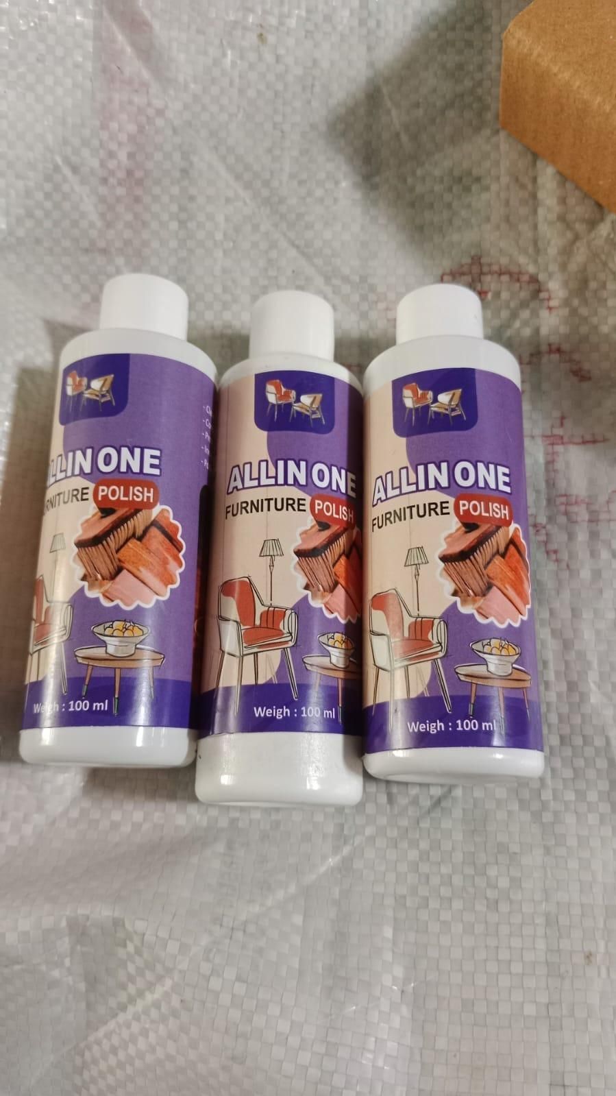 Polish Furniture Cleaner & Shiner – Wood Floor Coating & Cleaning Solution 100ml (Pack of 3) | SFYKART