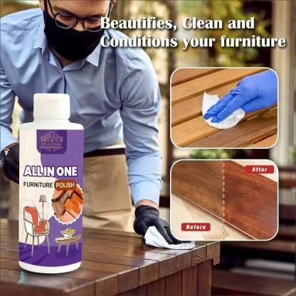 Polish Furniture Cleaner & Shiner – Wood Floor Coating & Cleaning Solution 100ml (Pack of 3) | SFYKART