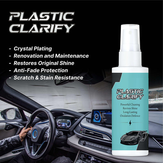 Plastic Clarify 200gm (Pack of 2) – Multi-Surface Car Interior Cleaner for Shine & Freshness | SFYKART