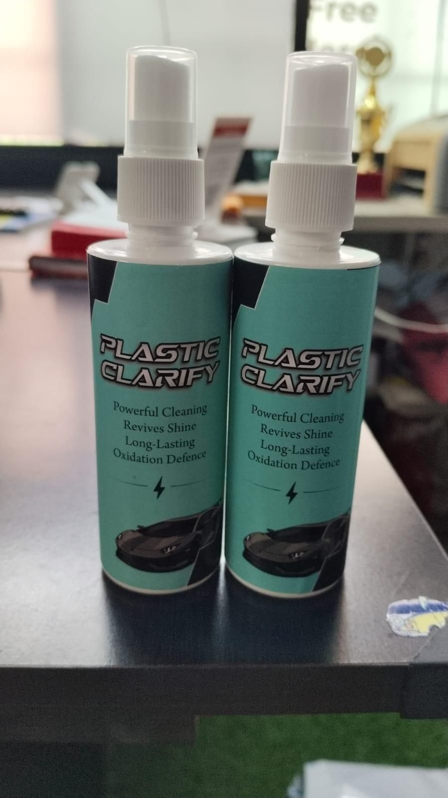 Plastic Clarify 200gm (Pack of 2) – Multi-Surface Car Interior Cleaner for Shine & Freshness | SFYKART