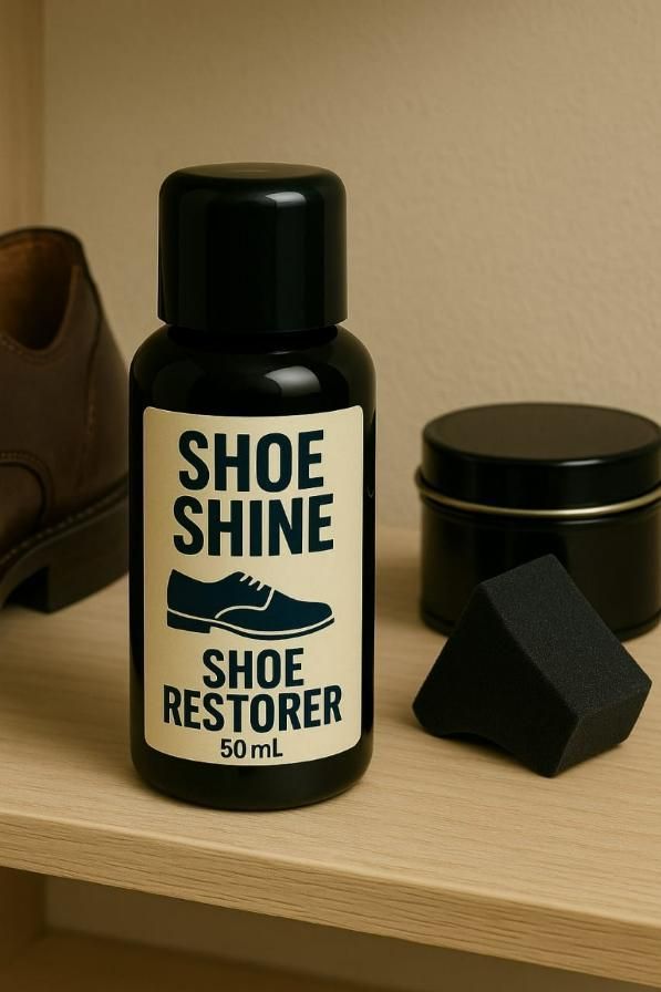 Shoe Shine Restorer 50ml – Instant Leather Polish for Formal & Casual Shoes | SFYKART