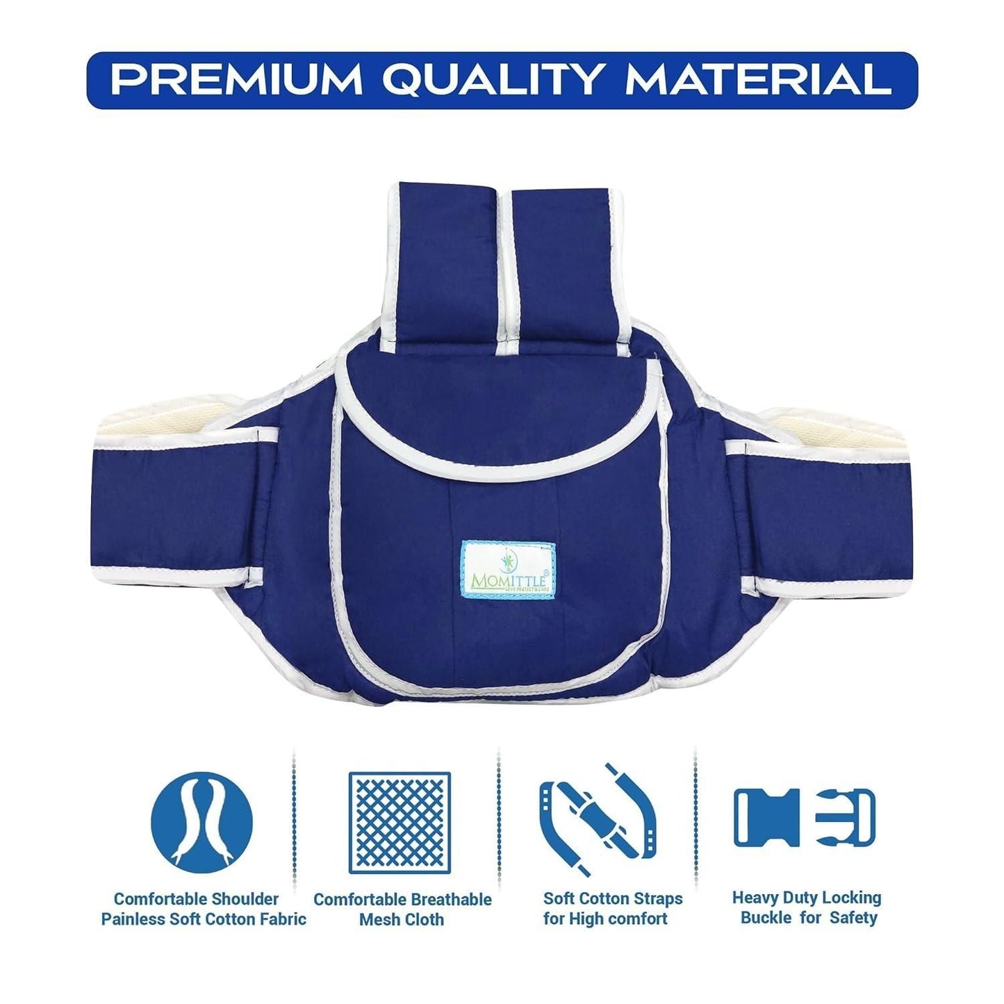 Baby Safety Belt for 2 Wheeler – Adjustable Polyester Kids Harness Strap for Bike & Scooter | SFYKART