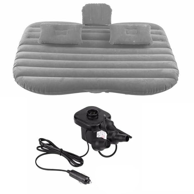 Car Travel Bed Mattress with 2 Air Pillows – Inflatable Portable PVC Flocking Foldable Car Sleeping Mattress | SFYKART