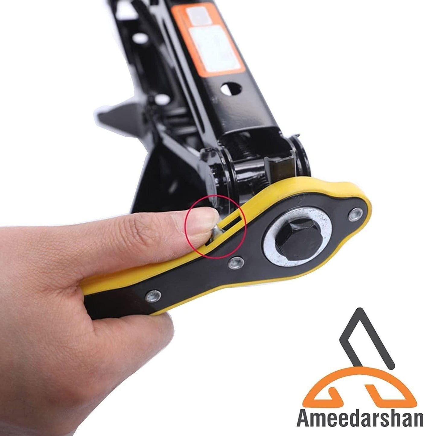 Car Jack and Lug Wrench – Heavy Duty Alloy Steel Tyre Lifting & Wheel Repair Tool | SFYKART