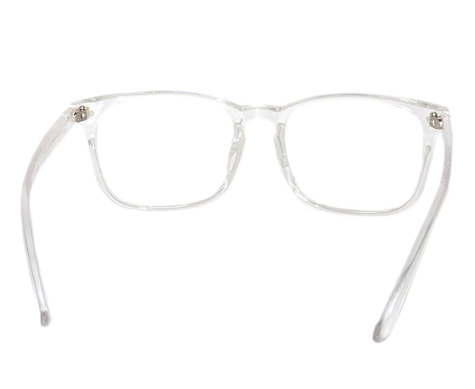 Unisex Clear Cat-Eye Sunglasses – Stylish Metal Frame Casual Glass Lens Eyewear | SFYKART