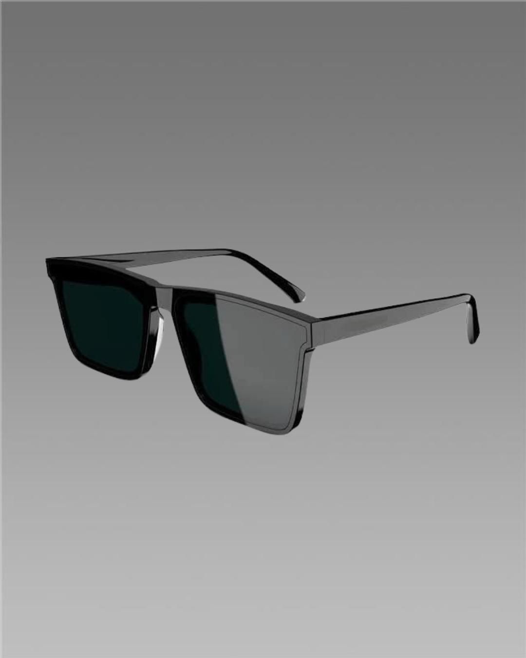 Unisex Rim Square Sunglasses – Stylish UV Protection Casual Eyewear with Durable Frame | SFYKART