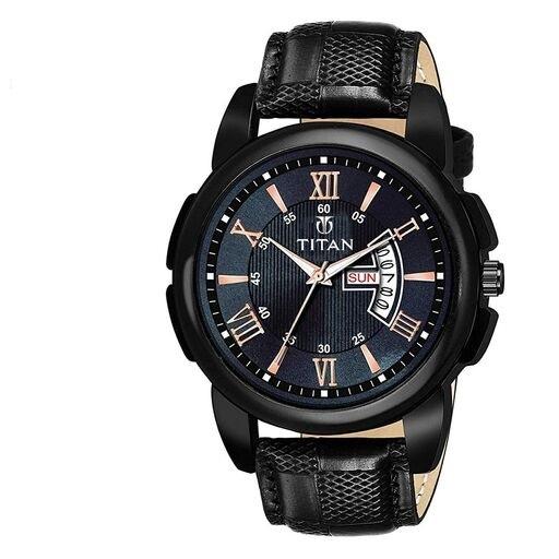 Premium Men’s Analog Leather Watch Vol 2 – 28mm Alloy Dial Quartz Wristwatch for Casual Wear | SFYKART
