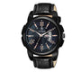 Premium Men’s Analog Leather Watch Vol 2 – 28mm Alloy Dial Quartz Wristwatch for Casual Wear | SFYKART