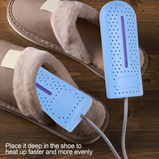 Electric Shoe Dryer – Fast Drying Device with 360° Heating, Dehumidifying & Deodorizing for All Shoe Types (Blue) | SFYKART
