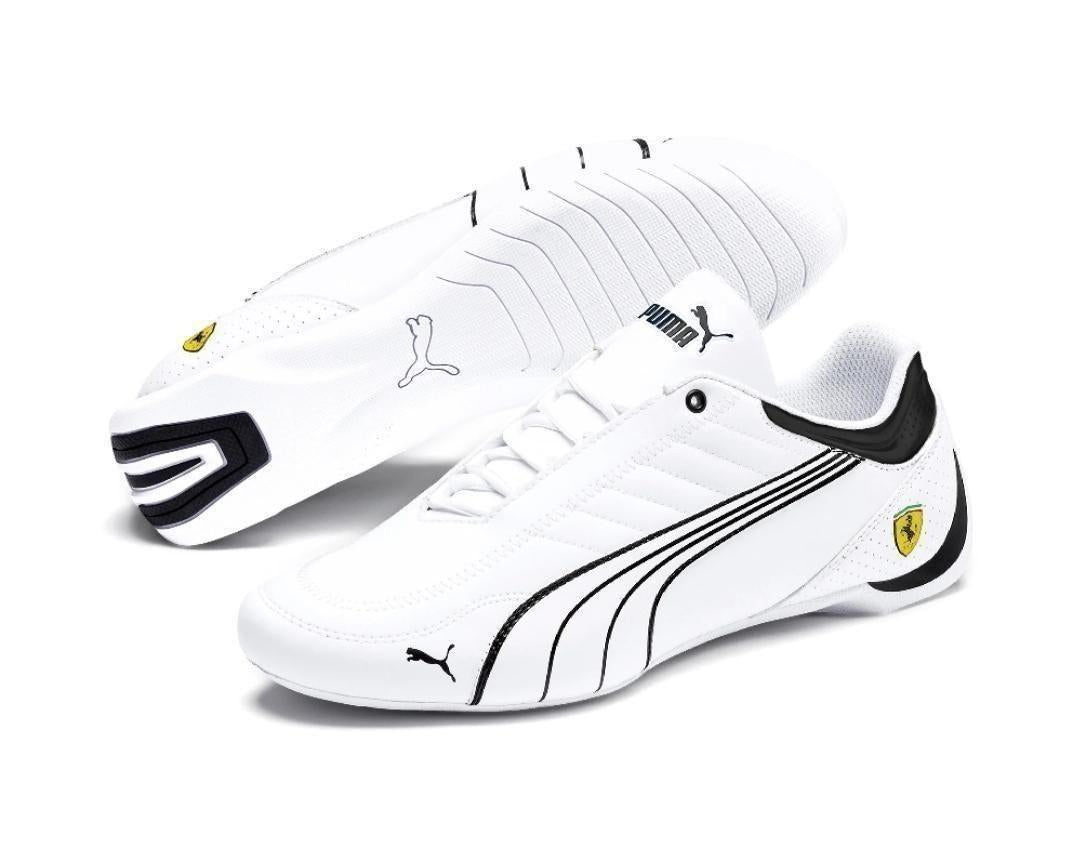 Men’s Scuderia Ferrari Drift Cat 5 Ultra 2 Sneakers – Synthetic Upper with PVC Sole Casual Lace-Up Shoes | SFYKART