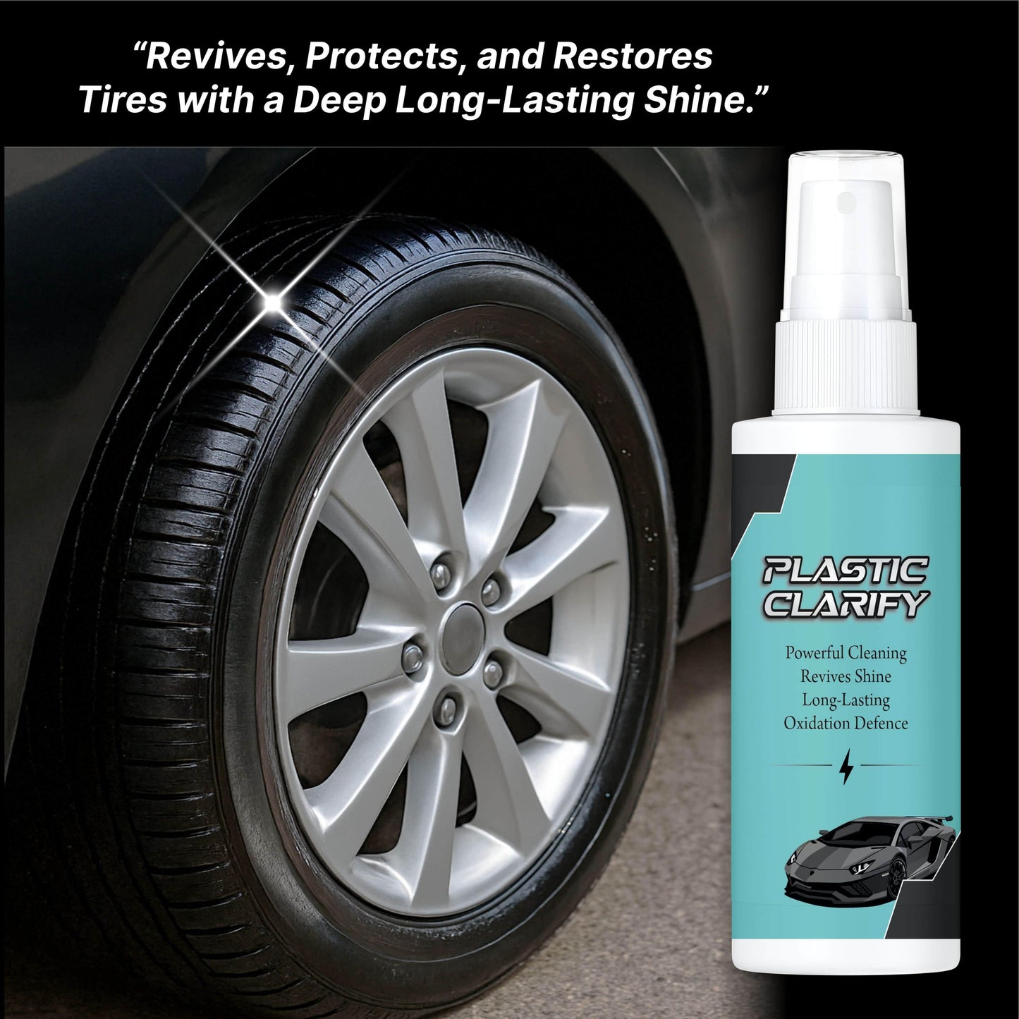 Plastic Clarify 200gm (Pack of 2) – Multi-Surface Car Interior Cleaner for Shine & Freshness | SFYKART
