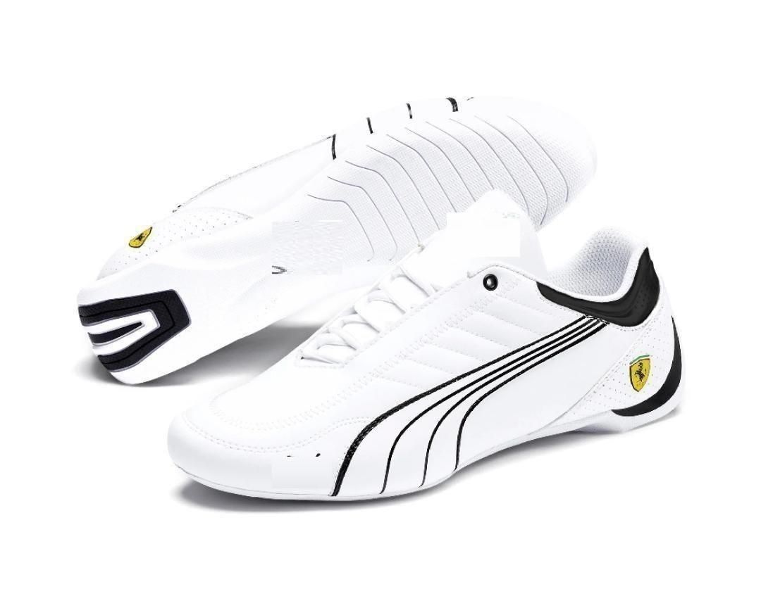 Men’s Scuderia Ferrari Drift Cat 5 Ultra 2 Sneakers – Synthetic Upper with PVC Sole Casual Lace-Up Shoes | SFYKART