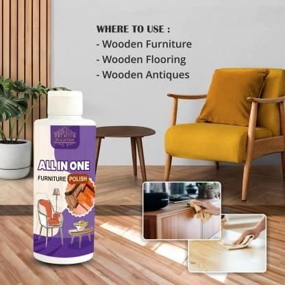 Polish Furniture Cleaner & Shiner – Wood Floor Coating & Cleaning Solution 100ml (Pack of 3) | SFYKART