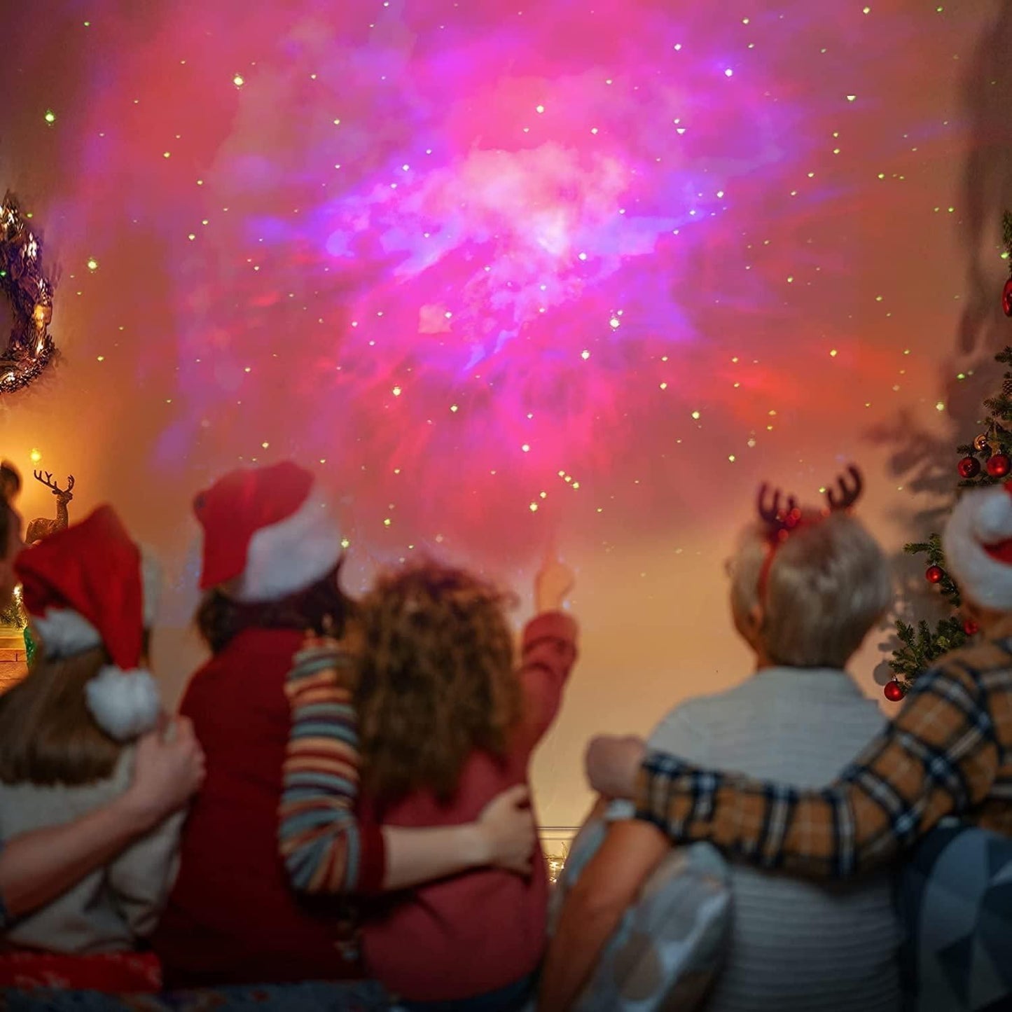 Astronaut Galaxy Projector Night Light – 360° Rotating Nebula Star Lamp with Remote Control, Timer & Adjustable Head – Space Projector for Kids’ Bedroom, Gaming Room, Gifts & Home Décor