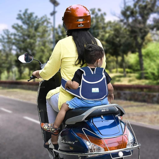 Baby Safety Belt for 2 Wheeler – Adjustable Polyester Kids Harness Strap for Bike & Scooter | SFYKART