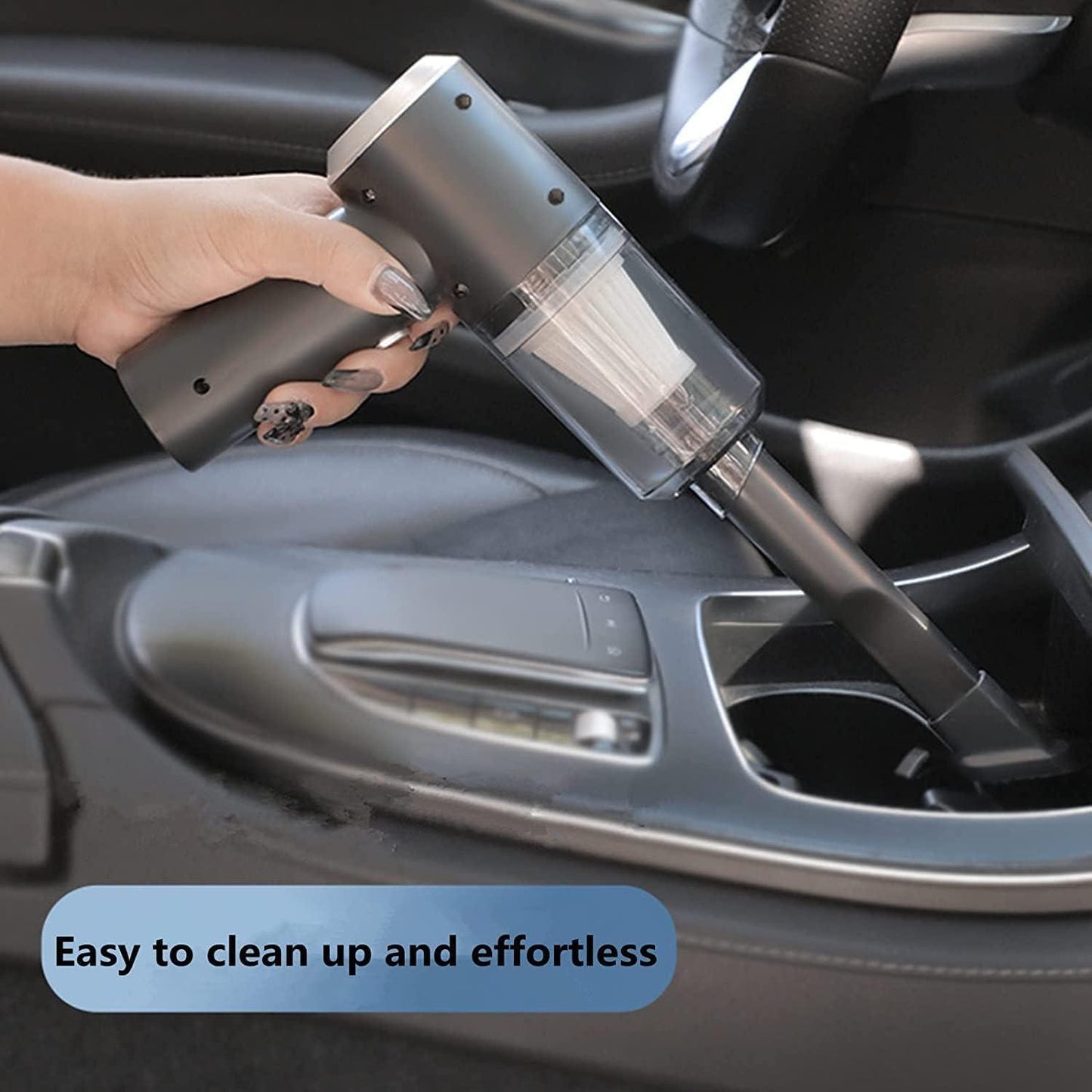 Portable Handheld Air Duster Wireless Vacuum Cleaner – Rechargeable Cordless Mini Cleaner for Home, Office & Car | SFYKART