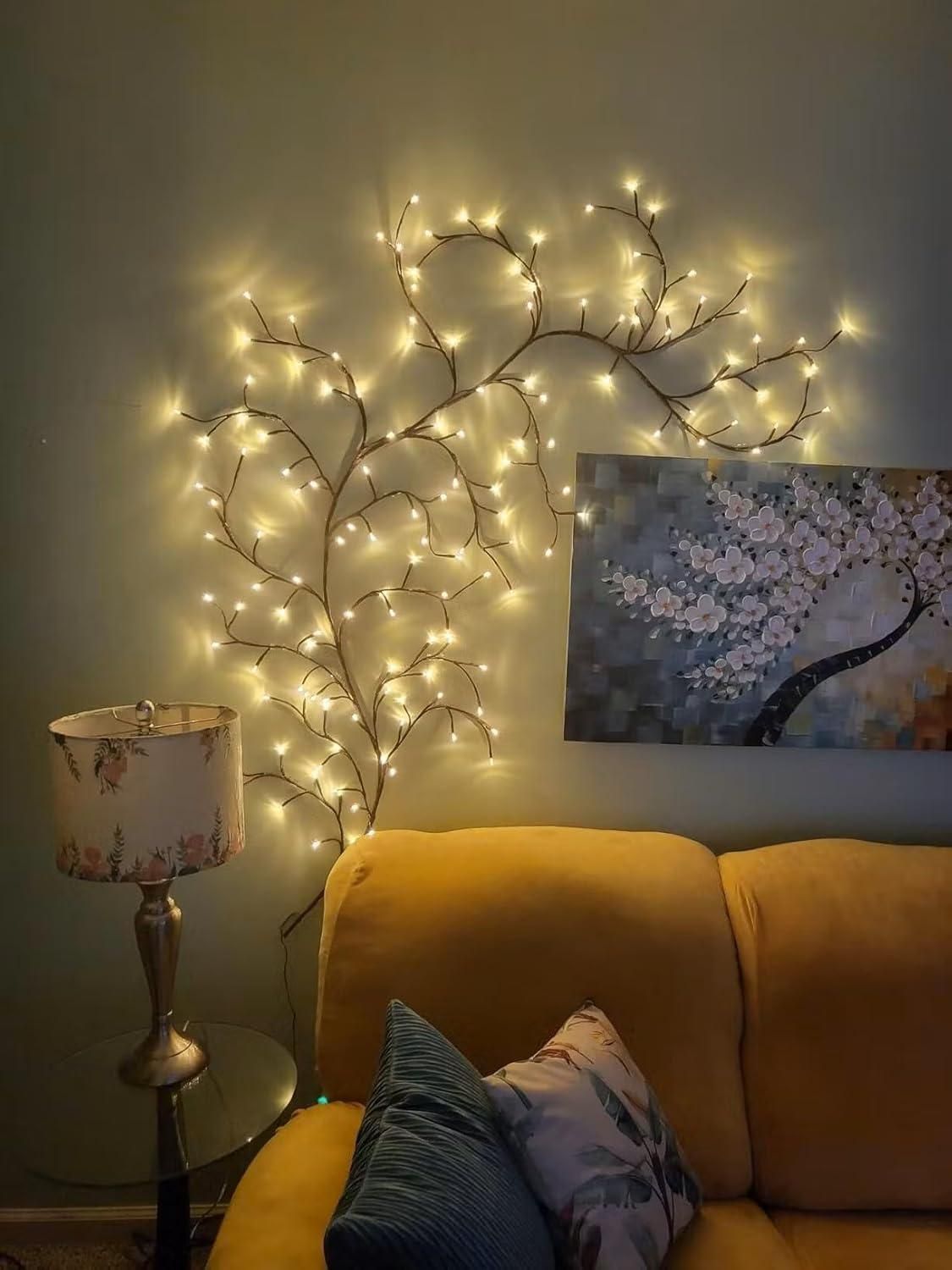 Tree Branch LED Lights – Flexible & Bendable Decorative Indoor Fairy Lights for Home & Festive Décor (Assorted Color) | SFYKART