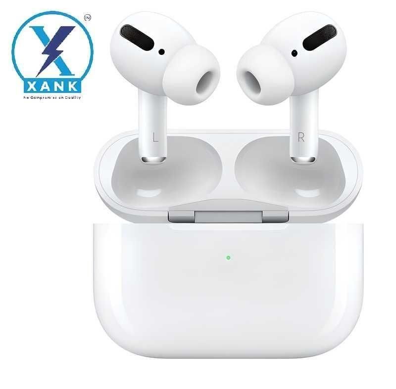 XANK AirPods Pro with Wireless Charging Case – Sensor Enabled Bluetooth True Wireless Headset (White) | SFYKART