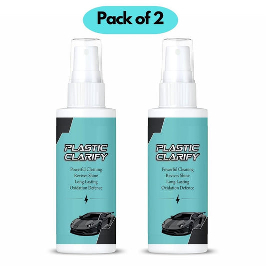 Plastic Clarify 200gm (Pack of 2) – Multi-Surface Car Interior Cleaner for Shine & Freshness | SFYKART