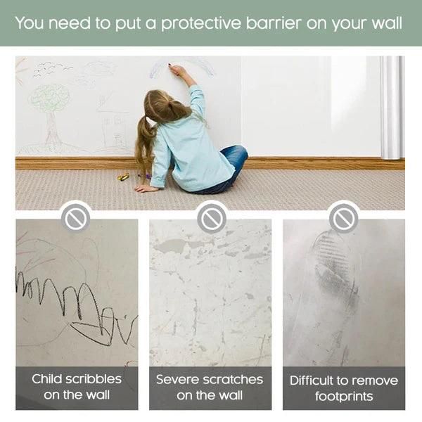 Self-Adhesive Transparent Electrostatic Wall Protection Film – Waterproof PP Sheet for Wall & Furniture (Buy 1 Get 1 Free, Pack of 2) | SFYKART
