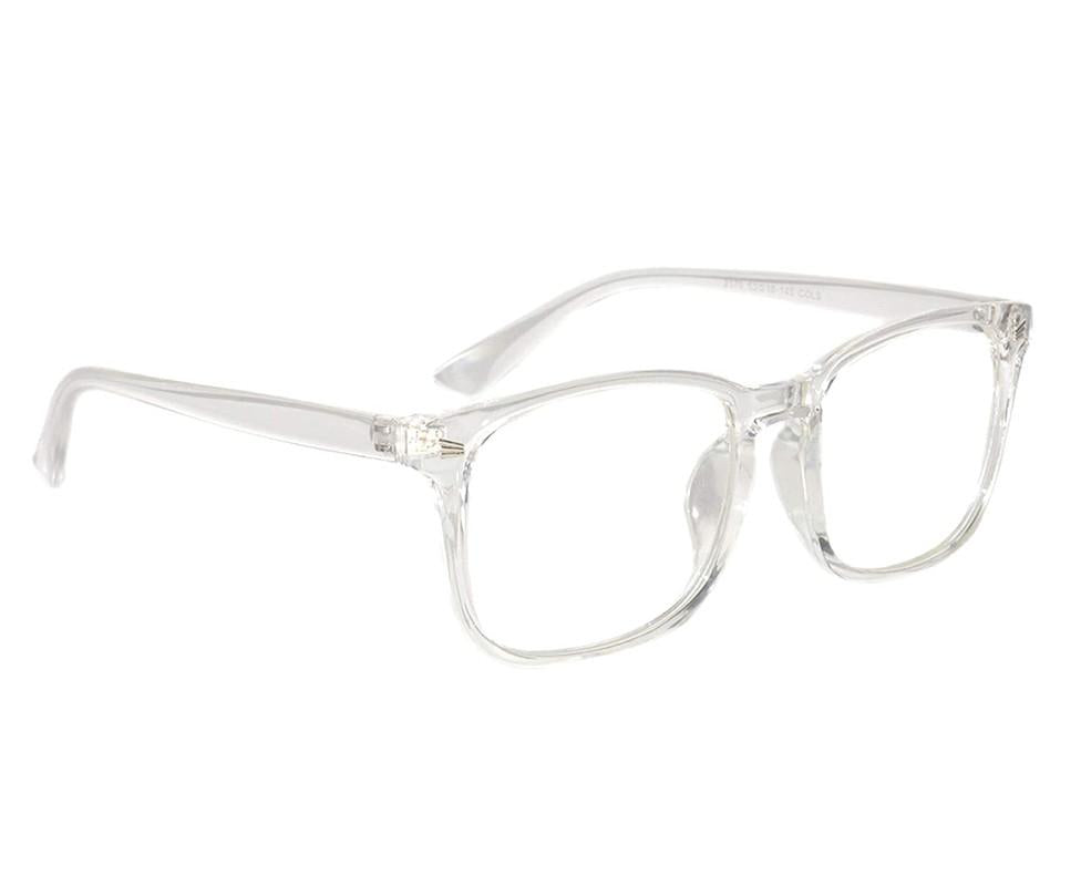 Unisex Clear Cat-Eye Sunglasses – Stylish Metal Frame Casual Glass Lens Eyewear | SFYKART