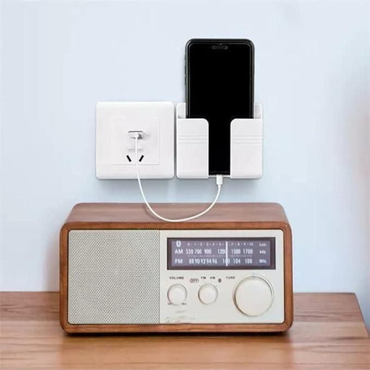 Wall Mounted Mobile Holder with Adhesive Strips – No Drill Charging Stand for Smartphones | SFYKART