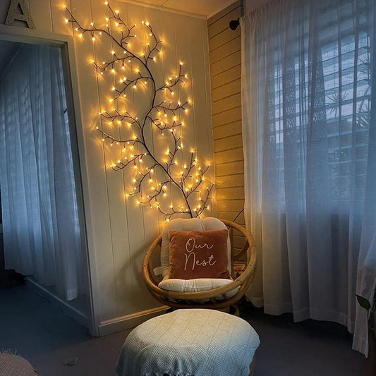 Tree Branch LED Lights – Flexible & Bendable Decorative Indoor Fairy Lights for Home & Festive Décor (Assorted Color) | SFYKART