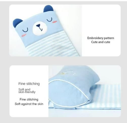 Baby Shaping Head Support Pillow – Soft Fabric Infant Pillow for Comfortable Sleep & Head Protection | SFYKART