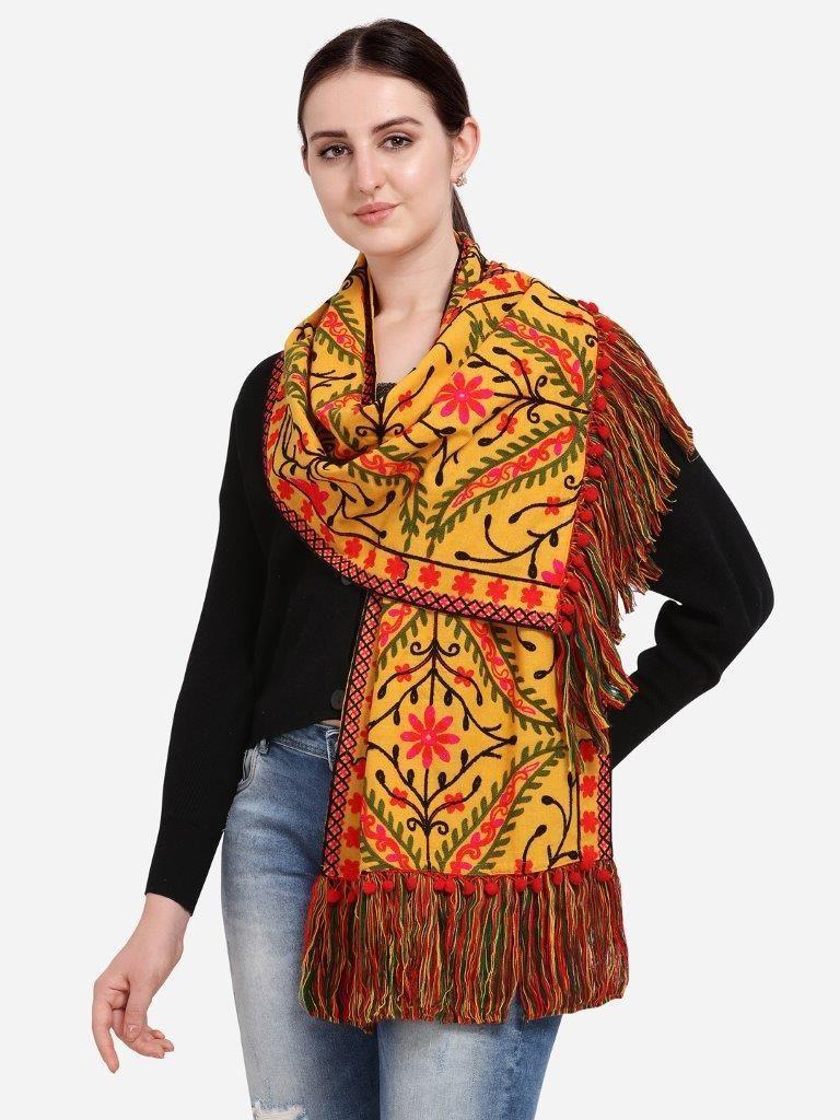 Fantastic Embroidered Khadi Cotton Dupatta