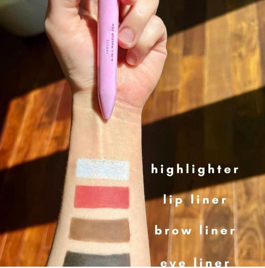 Katelia Beauty Touch Up 4-in-1 Makeup Pen – Concealer, Eye/Brow Liner, Lip/Blush & Brightener (Light Shade) | SFYKART