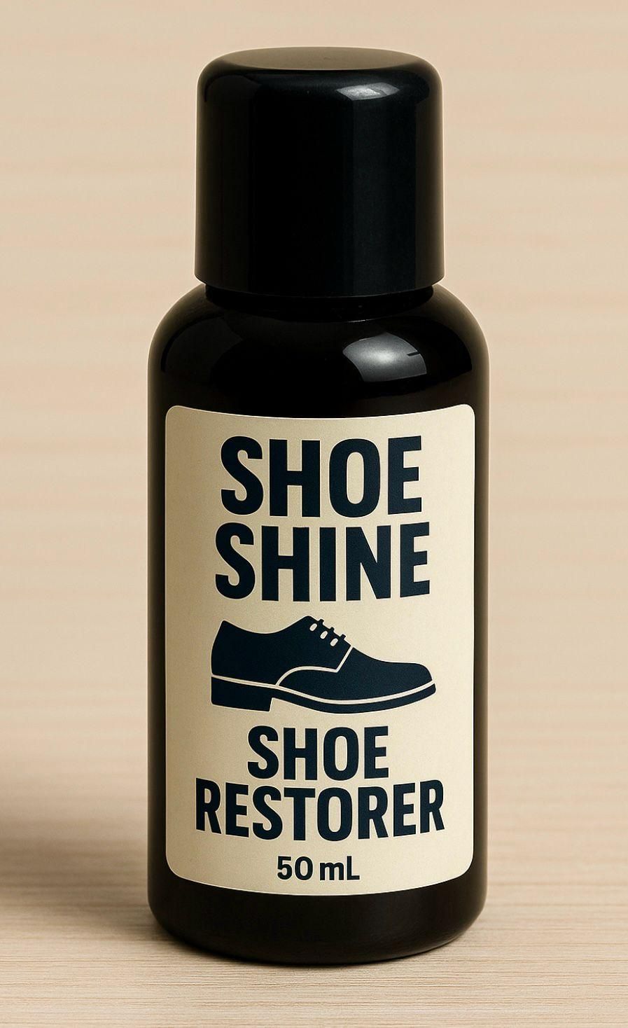 Shoe Shine Restorer 50ml – Instant Leather Polish for Formal & Casual Shoes | SFYKART