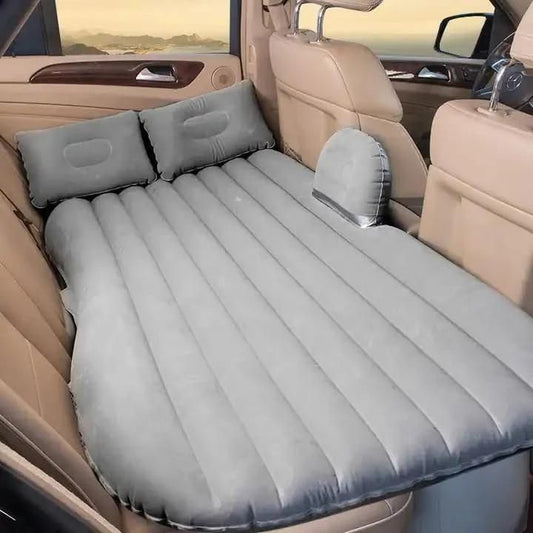 Car Travel Bed Mattress with 2 Air Pillows – Inflatable Portable PVC Flocking Foldable Car Sleeping Mattress | SFYKART