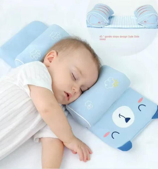 Baby Shaping Head Support Pillow – Soft Fabric Infant Pillow for Comfortable Sleep & Head Protection | SFYKART