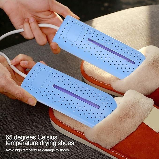 Electric Shoe Dryer – Fast Drying Device with 360° Heating, Dehumidifying & Deodorizing for All Shoe Types (Blue) | SFYKART