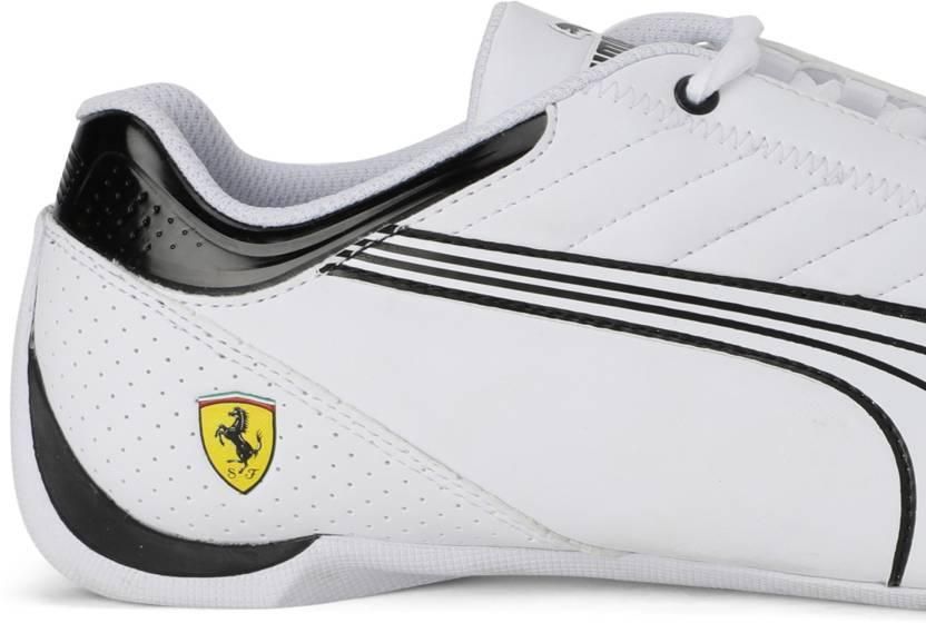 Men’s Scuderia Ferrari Drift Cat 5 Ultra 2 Sneakers – Synthetic Upper with PVC Sole Casual Lace-Up Shoes | SFYKART