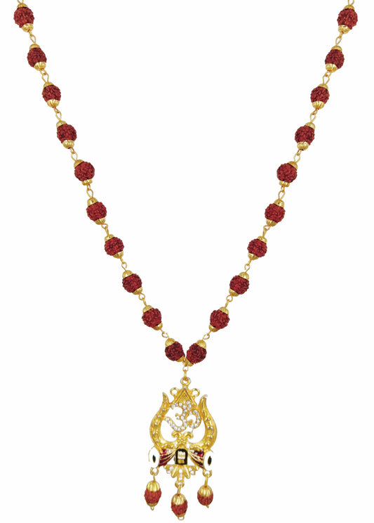 Luxurious Men's Gold Plated Pendant with Chain Vol 3 – Stylish Gold-Tone Jewelry for Men | SFYKART