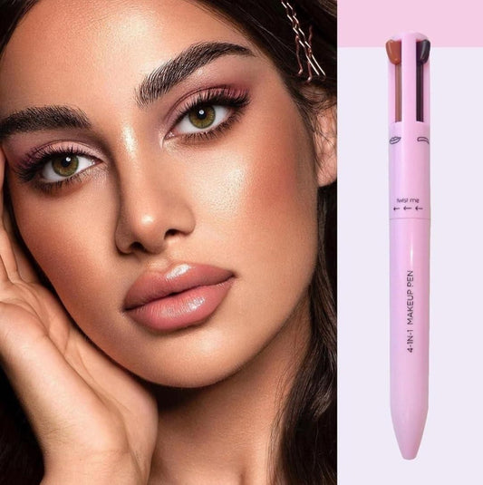 Katelia Beauty Touch Up 4-in-1 Makeup Pen – Concealer, Eye/Brow Liner, Lip/Blush & Brightener (Light Shade) | SFYKART